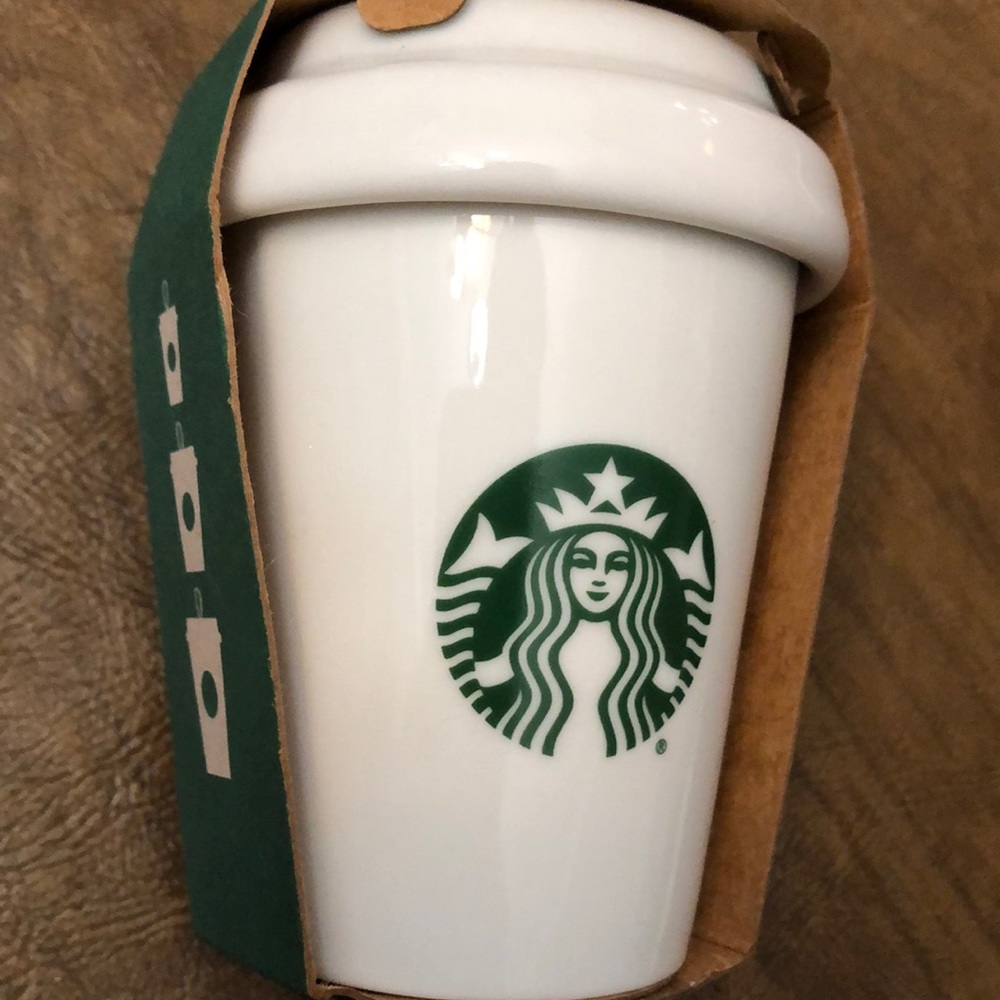 Starbucks nesting ornaments